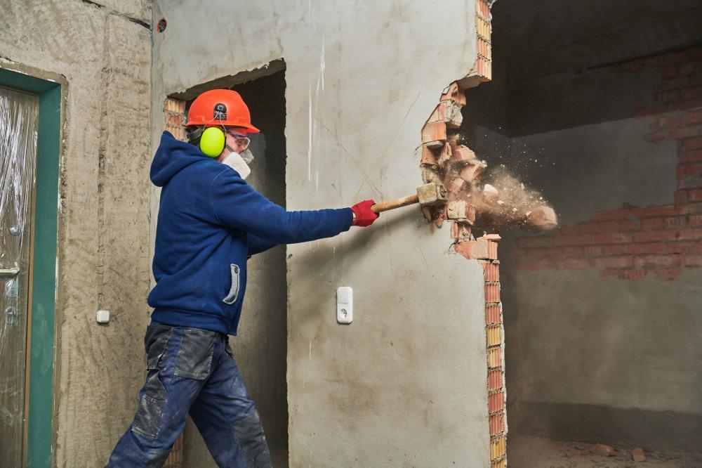 Démolition près de Hem 